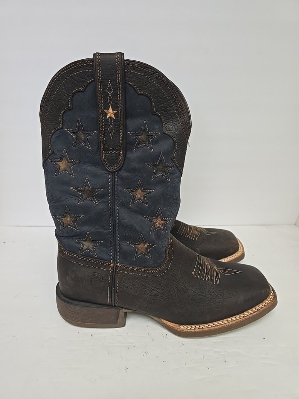 Durango Men's DDB0303 Rebel Pro Vintage Flag Western Boot Brown Size 10W - Picture 2 of 7